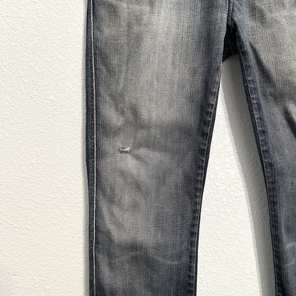 7 For All Mankind Jeans Men’s Size 34 A Pocket Boot Pants 100% Cotton Blue Denim - Picture 2 of 15